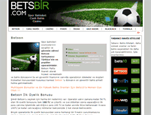 Tablet Screenshot of betsbir.com
